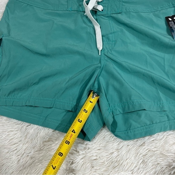 Kanu Surf Women's Breeze Solid Stretch Boardshorts Teal Size 14 NWT - Picture 6 of 13